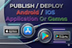 publish, upload, and update your app on my old google play console, app publish