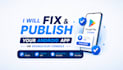 fix and publish android app on google play console