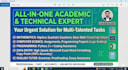 be your urgent math,com,english,algebra and data entry