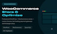 create a custom wordpress woocommerce website and optimize speed