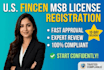 do US msb license registration with fincen department