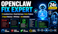 fix openclaw setup issue, claude code error, vps deployment fix, trading bot fix