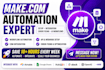 fix make com, made com, setup make com automation, make automation, make expert