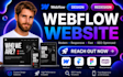 build fix webflow website design figma to webflow landing page framer website