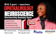 write and edit neuroscience, ophthalmology, medical journal, optometry article