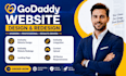 godaddy website redesign, godaddy website design, godaddy website development