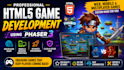 develop multiplayer HTML5 browser and mobile game using phaser 3