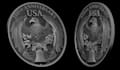 do custom printable  3d coin model  bass relief 3d medallion cnc for 3d printing