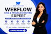 webflow design, fix webflow website, webflow developer, webflow cms expert