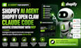 shopify ai agent shopify open claw claude code shopify agentic storefront