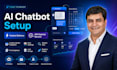 setup ai chatbot with a booking system calendar and knowledge base