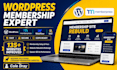 rebuild redesign wordpress membership website with memberpress webflow gdpr seo