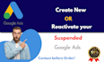 fix google ads suspended account, unsuspend circumventing systems suspension