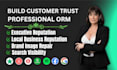 do online reputation management, ORM and SEO to improve your online reputation