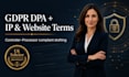 draft UK gdpr data processing agreement website term and IP license dpa drafting