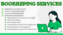 do qbo and xero setup, catch up, and clean up