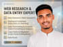 do online research and data entry for you