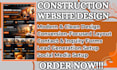 design construction website contractor website construction company website