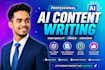write professional ai content writing 24x7