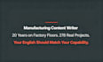 write technical b2b content for manufacturers