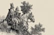 create detailed vintage engraving and etching illustration