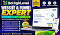 build gohighlevel landing page gohighlevel website gohighlevel funnel