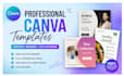 professional canva templates design
