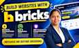 design or redesign wordpress website using bricks builder