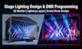 create stage lighting render dmx programming lighting layout for your event show