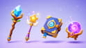 do 3d combat weapon model design stylized weapons and mobile game weapons