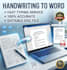 do handwriting to word document and text typing service