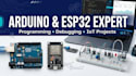 arduino programming, esp32 coding, iot, microcontroller pcb and embedded systems