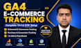 setup ga4 ecommerce tracking via gtm for shopify