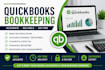 do quickbooks bookkeeping, setup, reconciliation