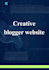 modern blogger website design