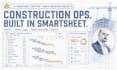 build smartsheet construction project management gantt daily log system