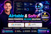 be your airtable database airtable crm airtable softr webapp client portal