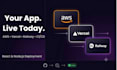 deploy your react and nodejs app to AWS vercel or railway