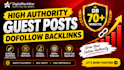 provide high authority guest posts with dofollow backlinks
