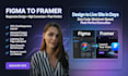 build responsive framer website design expert figma to framer web developer