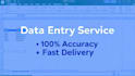 be your excel and google sheets data entry expert