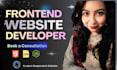 build modern responsive websites with front end development