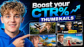 design a professional youtube thumbnail in 2 hours
