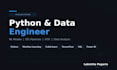 build python data pipelines, ml models, and etl scripts