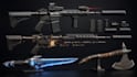 do 3d weapon design combat 3d model weapon rigging mixamo rigging for game asset
