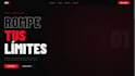 develop a responsive front end website or landing page