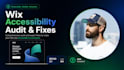 audit and fix wix website accessibility issues wcag ada
