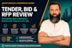 review your tender bid rfp or technical proposal