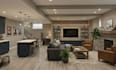 3d basement design with realistic rendering walkthrough video