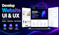 develop website UI and UX